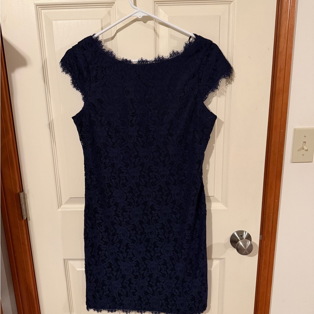 Eliza J Eyelash Lace Dress